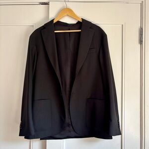 OFFICINE GENERALE men’s black Michel blazer